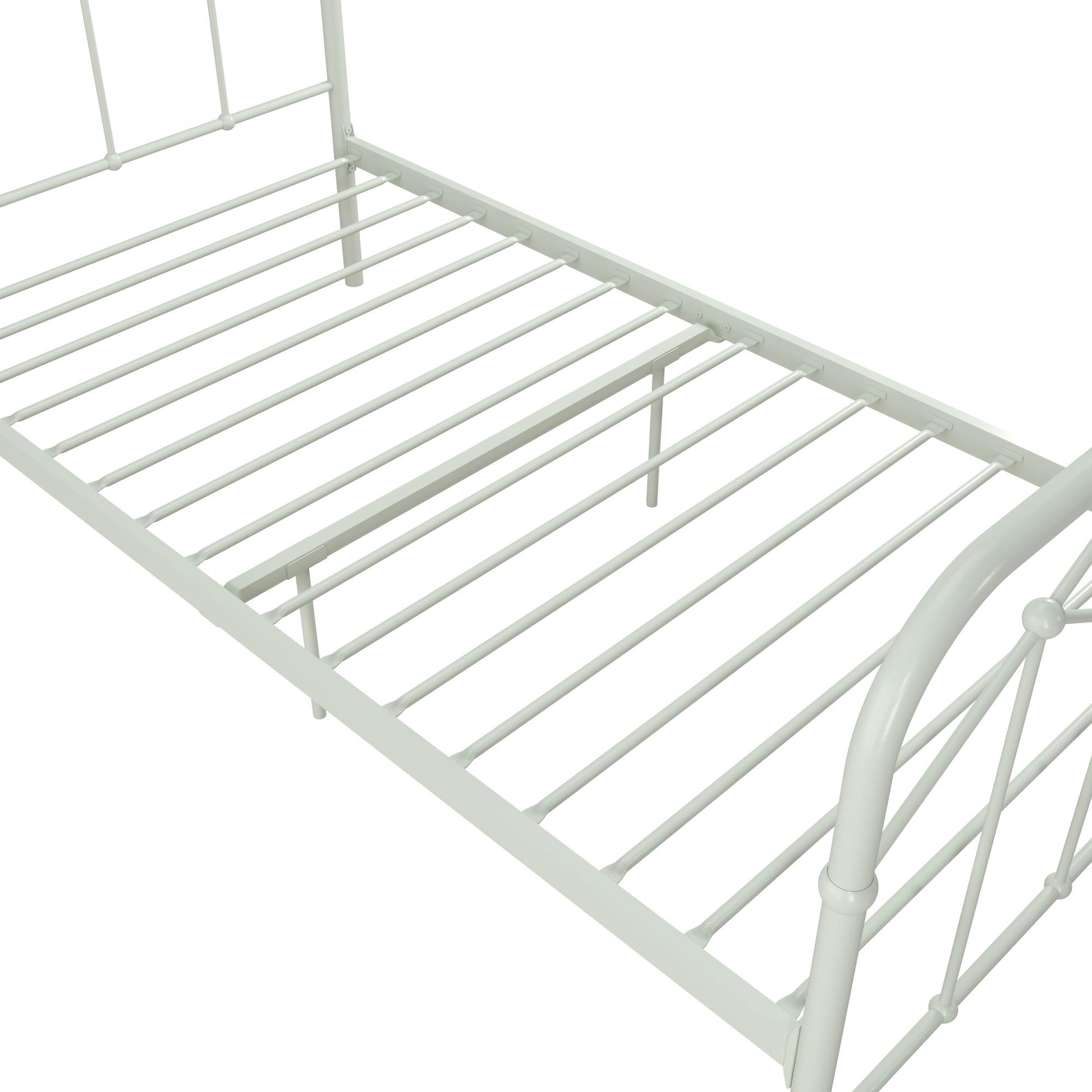 Francis Farmhouse Metal Bed - Green - Twin