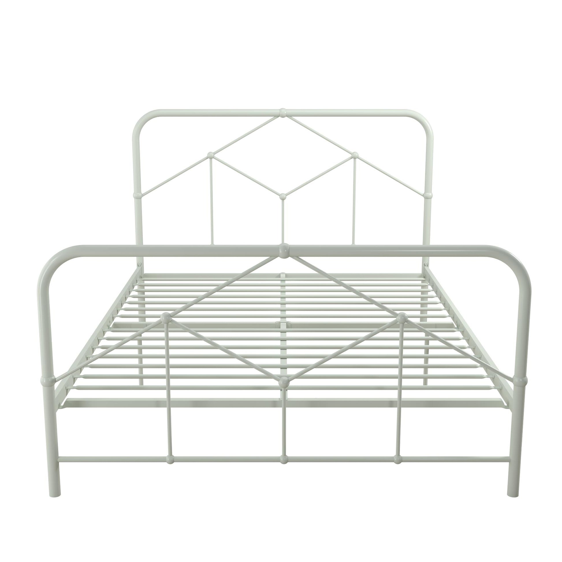 Francis Farmhouse Metal Bed - Green - Full