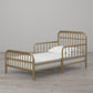 Monarch Hill Ivy Metal Toddler Bed with Classic Wrought-Iron Look - Gold