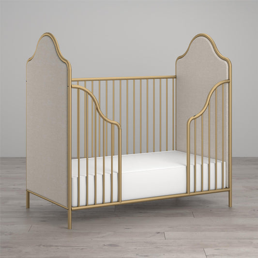 Piper Toddler Guardrail to Convert Crib into a Toddler Bed - Gold
