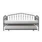 Bushwick Metal Daybed & Trundle - Gray - Twin