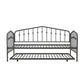 Bushwick Metal Daybed & Trundle - Gray - Twin
