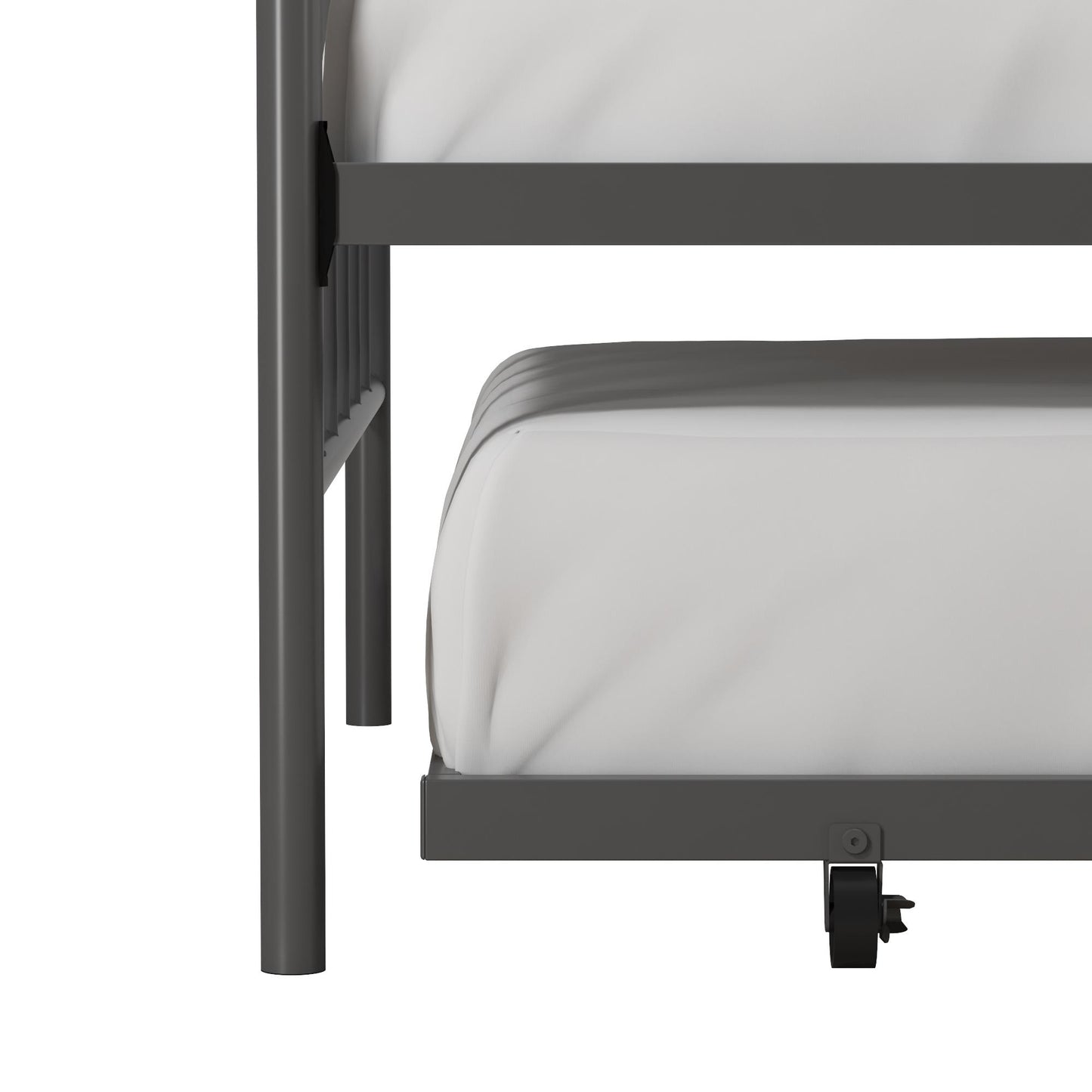 Bushwick Metal Daybed & Trundle - Gray - Twin