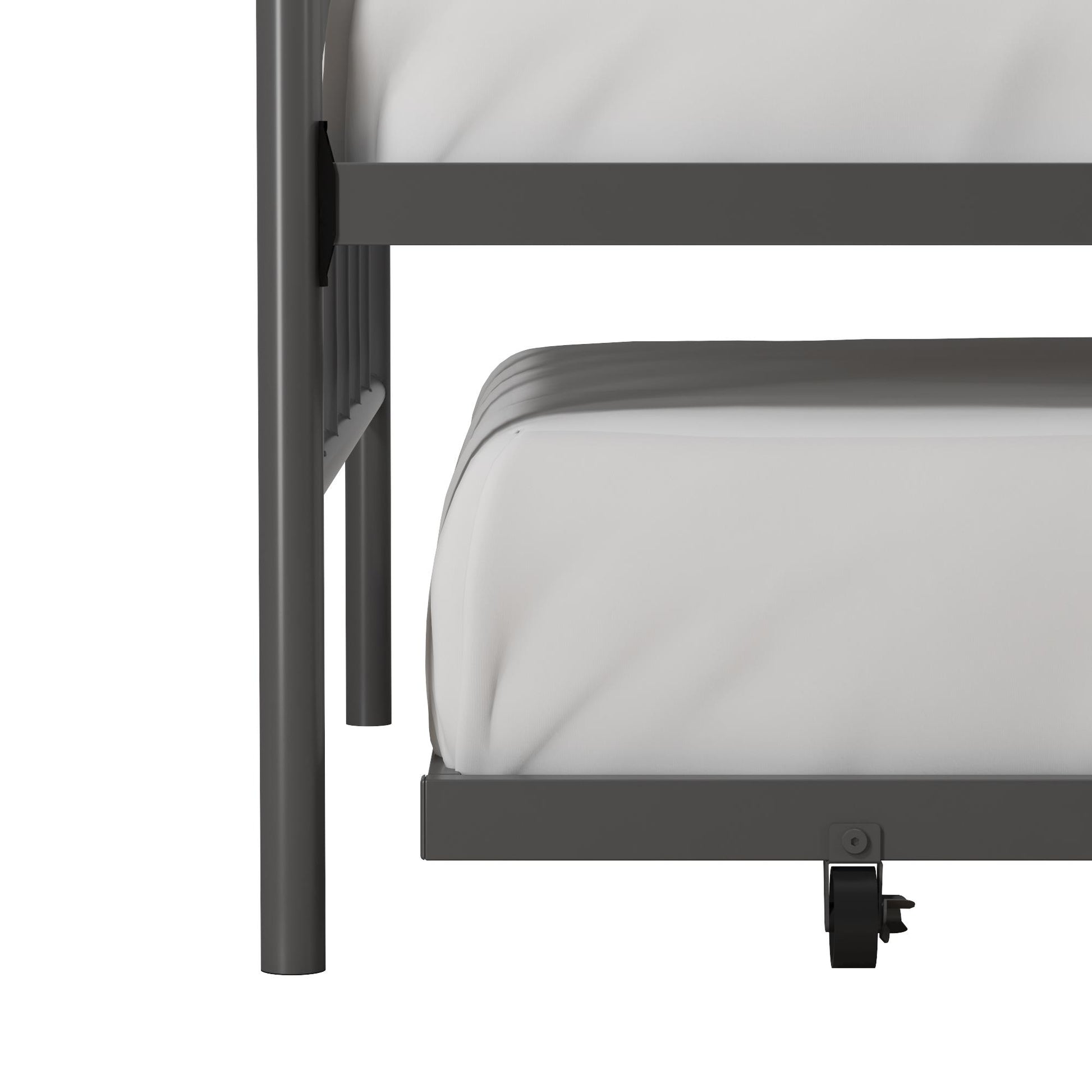Bushwick Metal Daybed & Trundle - Gray - Twin