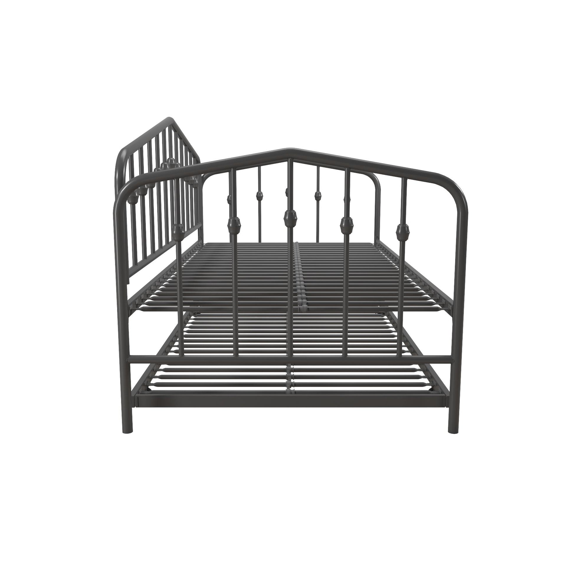 Bushwick Metal Daybed & Trundle - Gray - Twin