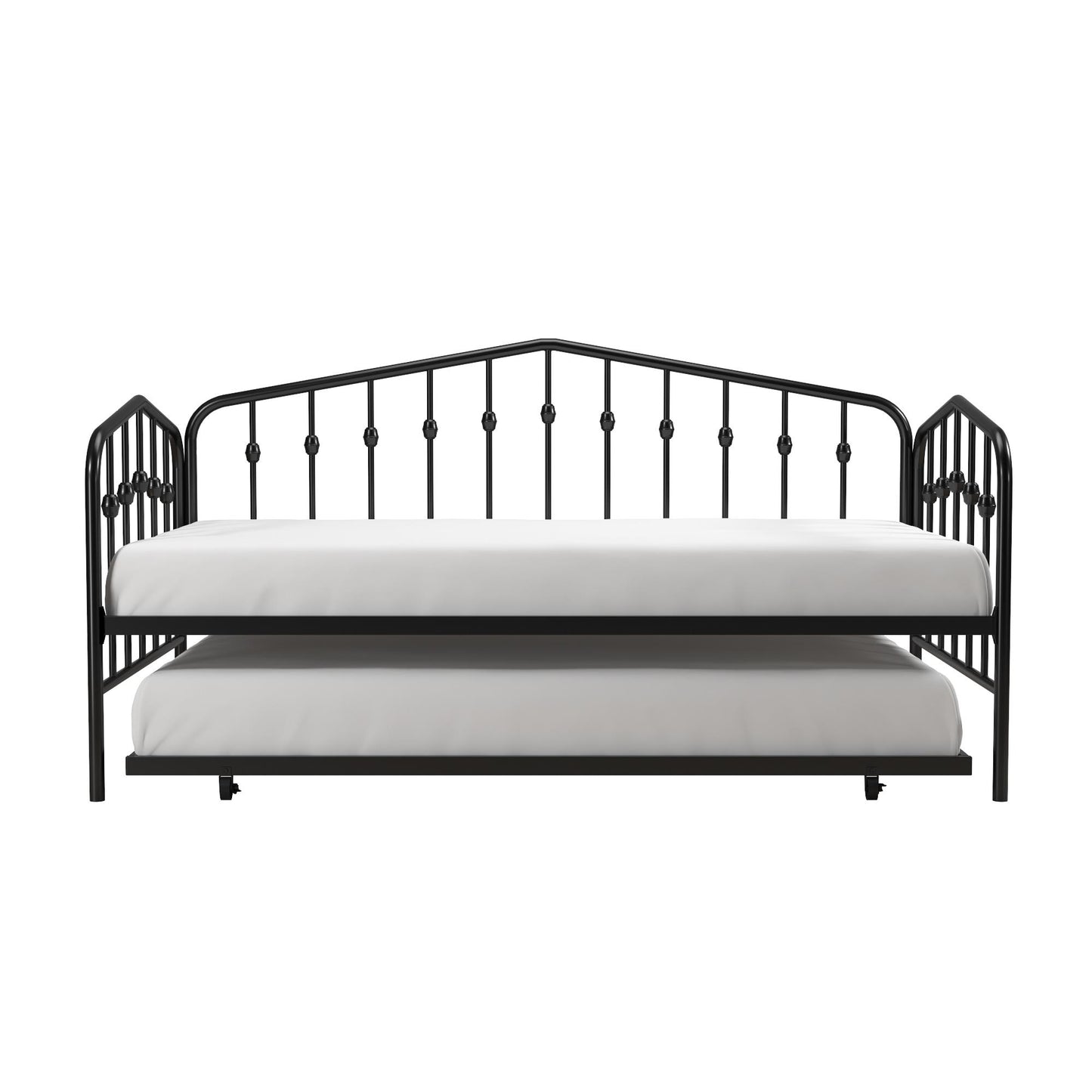 Bushwick Metal Daybed & Trundle - Black - Twin