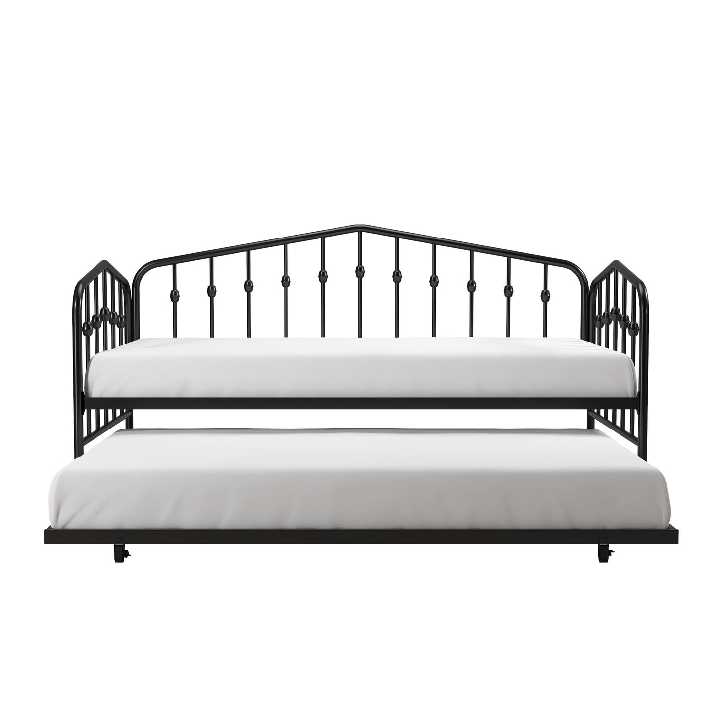Bushwick Metal Daybed & Trundle - Black - Twin