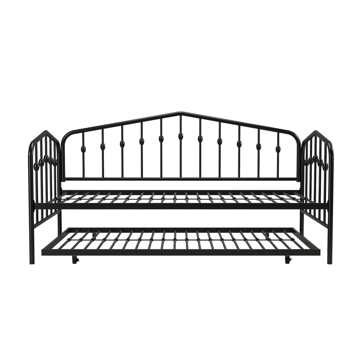 Bushwick Metal Daybed & Trundle - Black - Twin