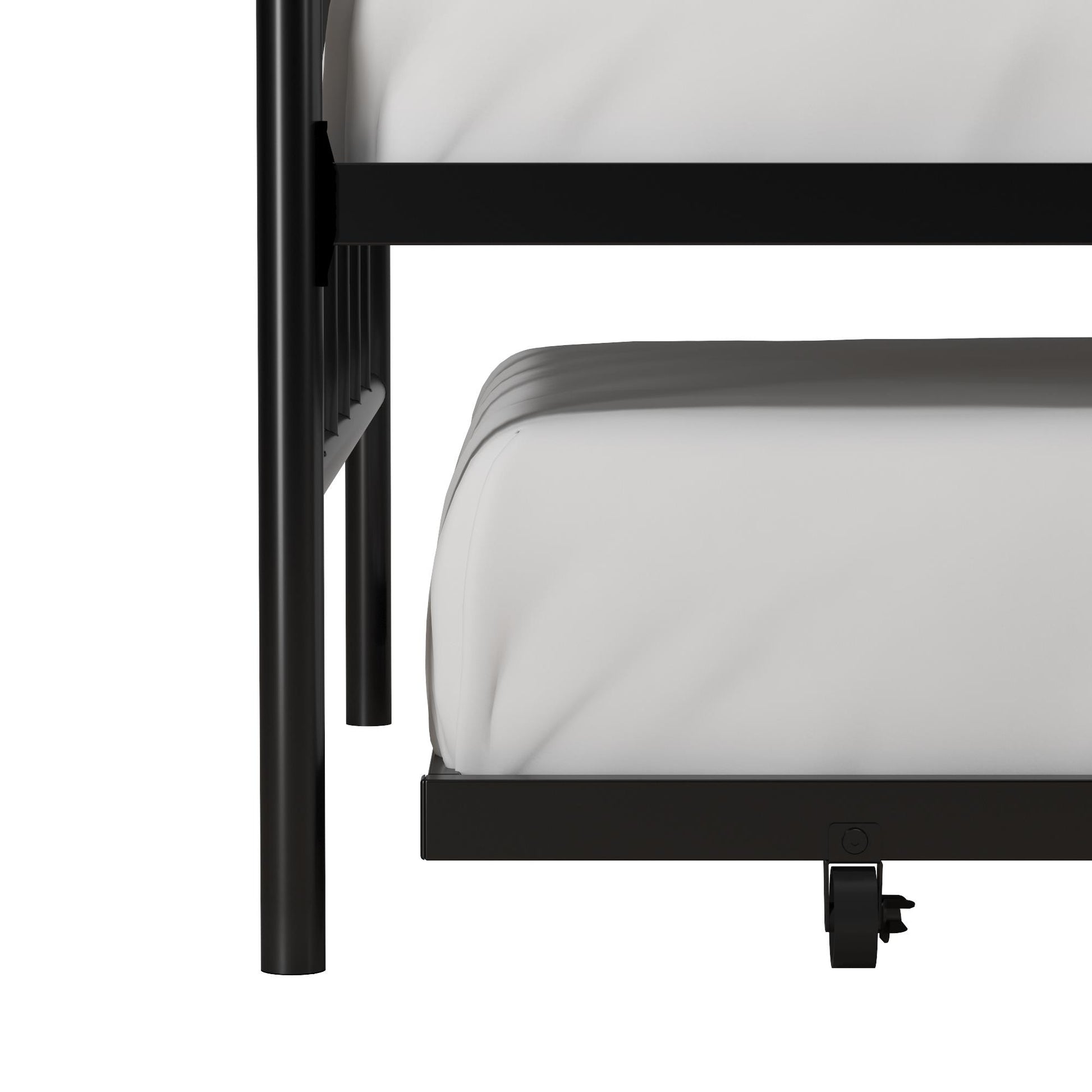Bushwick Metal Daybed & Trundle - Black - Twin