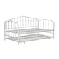 Bushwick Metal Daybed & Trundle - White - Twin