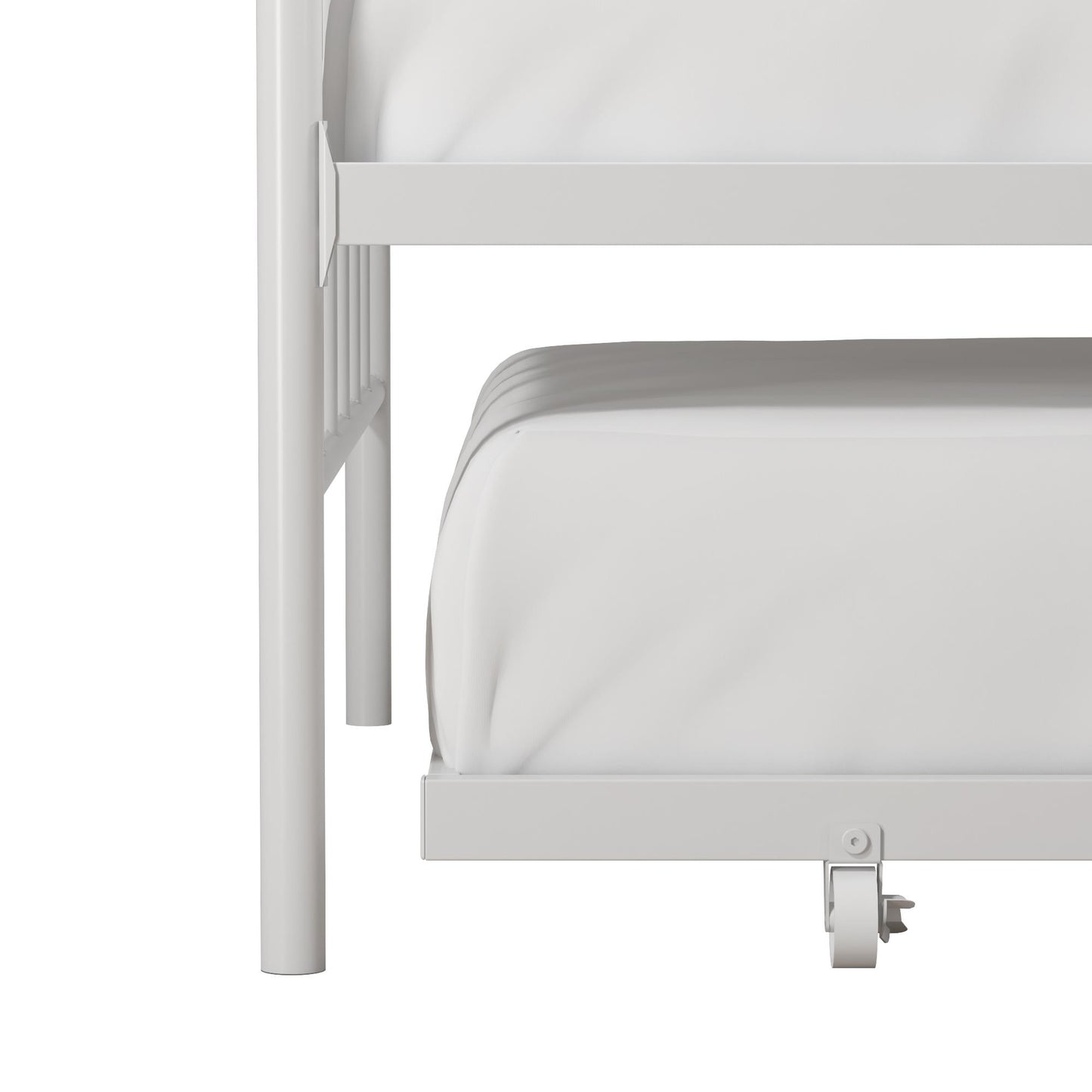 Bushwick Metal Daybed & Trundle - White - Twin