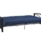 Carson 6 Inch Thermobonded High Density Polyester Fill Futon Mattress - Blue - Full