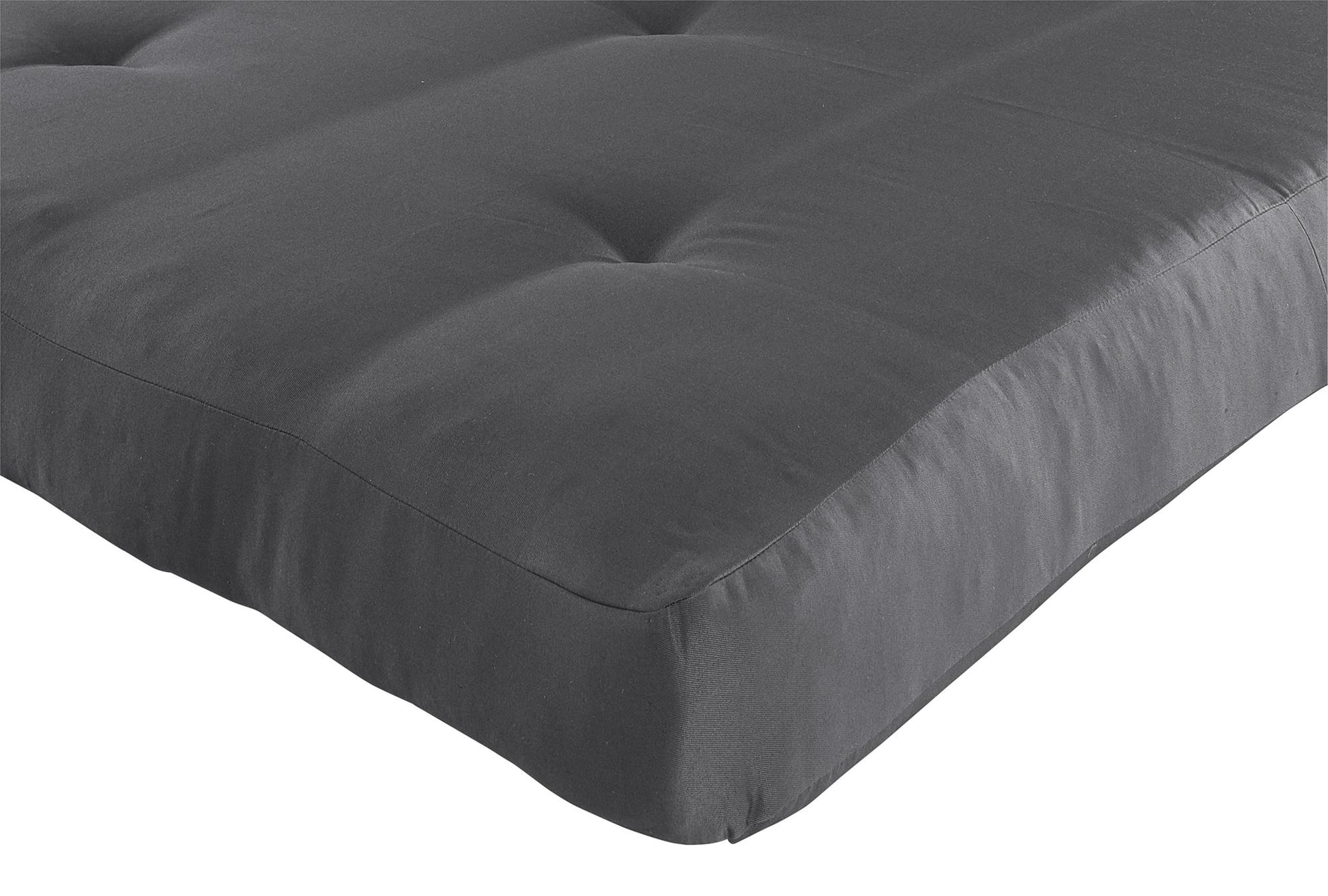 Carson 6 Inch Thermobonded High Density Polyester Fill Futon Mattress - Gray - Full