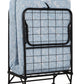 Levy Folding Guest Bed with Metal Frame and 4 Inch Mattress - Black - Twin