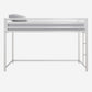 Miles Metal Junior Twin Loft Bed with Integrated Ladder - White - Twin