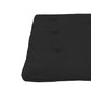 Eve 6 Inch Thermobonded High Density Polyester Fill Futon Mattress - Black - Full