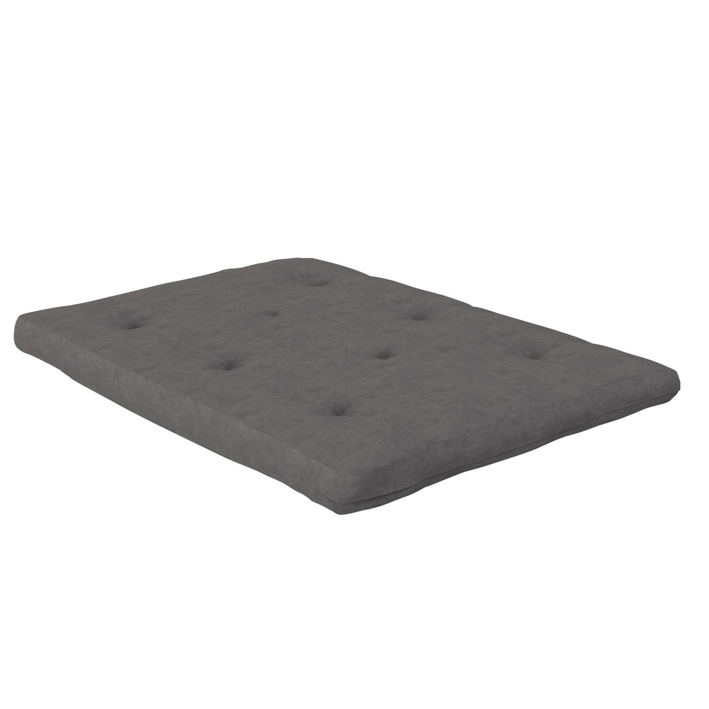 Eve 6 Inch Thermobonded High Density Polyester Fill Futon Mattress - Gray - Full