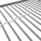 Everleigh Metal Triple Bunk Bed with Metal Slats and 2 Integrated Ladders - Silver - Twin-Over-Twin