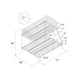Bushwick Metal Bunk Bed - White - Twin-Over-Full