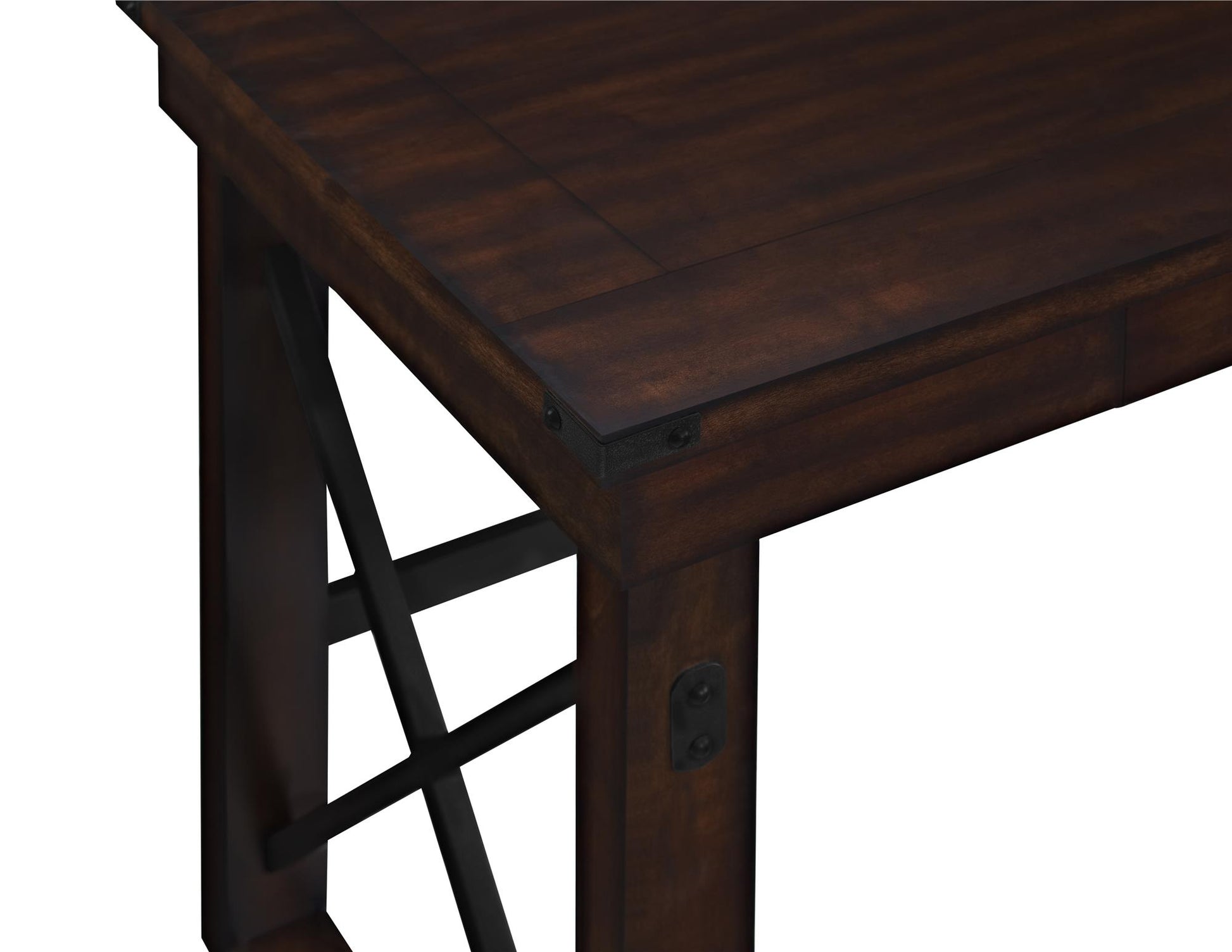 Wildwood Wood Veneer Computer Desk with Storage Drawer - Espresso