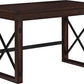 Wildwood Wood Veneer Computer Desk with Storage Drawer - Espresso