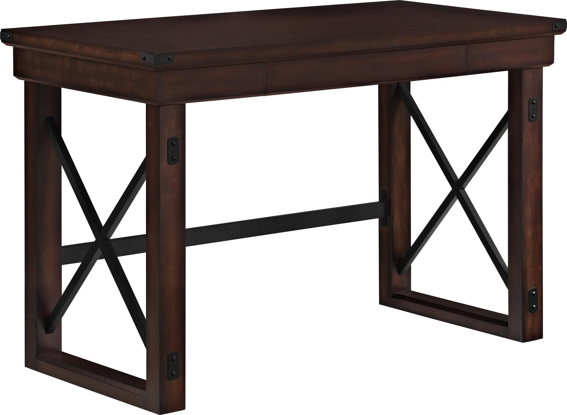 Wildwood Wood Veneer Computer Desk with Storage Drawer - Espresso