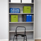 2 Step Lightweight Slip Resistant Folding Step Stool - Black - 1-Pack