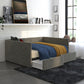 Daybed with Storage - Gray - Full