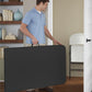 8 ft Fold-in-Half Banquet Folding Table with Handle - Black - 8’ FIH