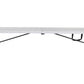 8 ft Fold-in-Half Banquet Folding Table with Handle - White - 8’ FIH