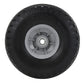 10 Inch Flat-Free Replacement Wheel for Hand Trucks - Black