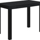 Parsons Minimalistic Desk with Drawer - Black