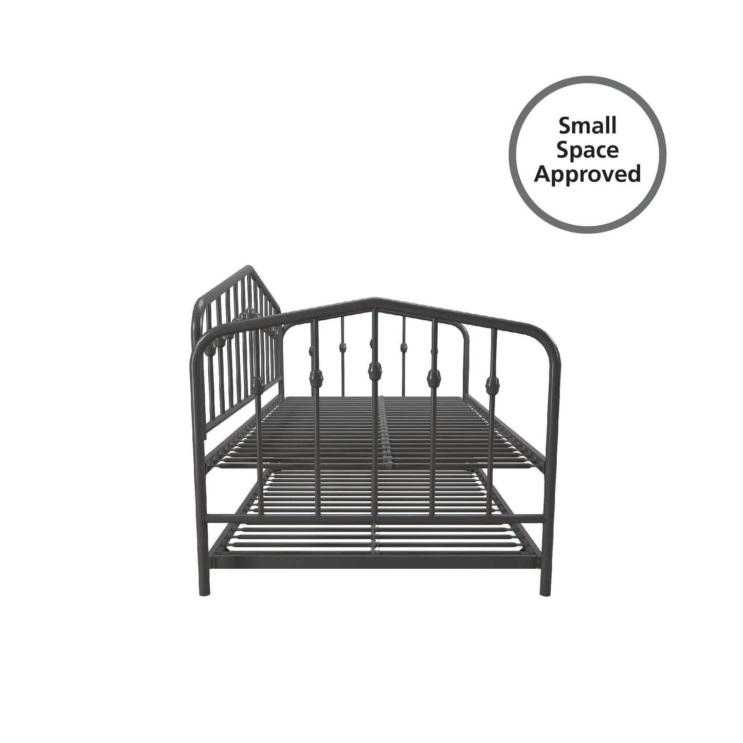 Bushwick Metal Daybed & Trundle - Gray - Twin