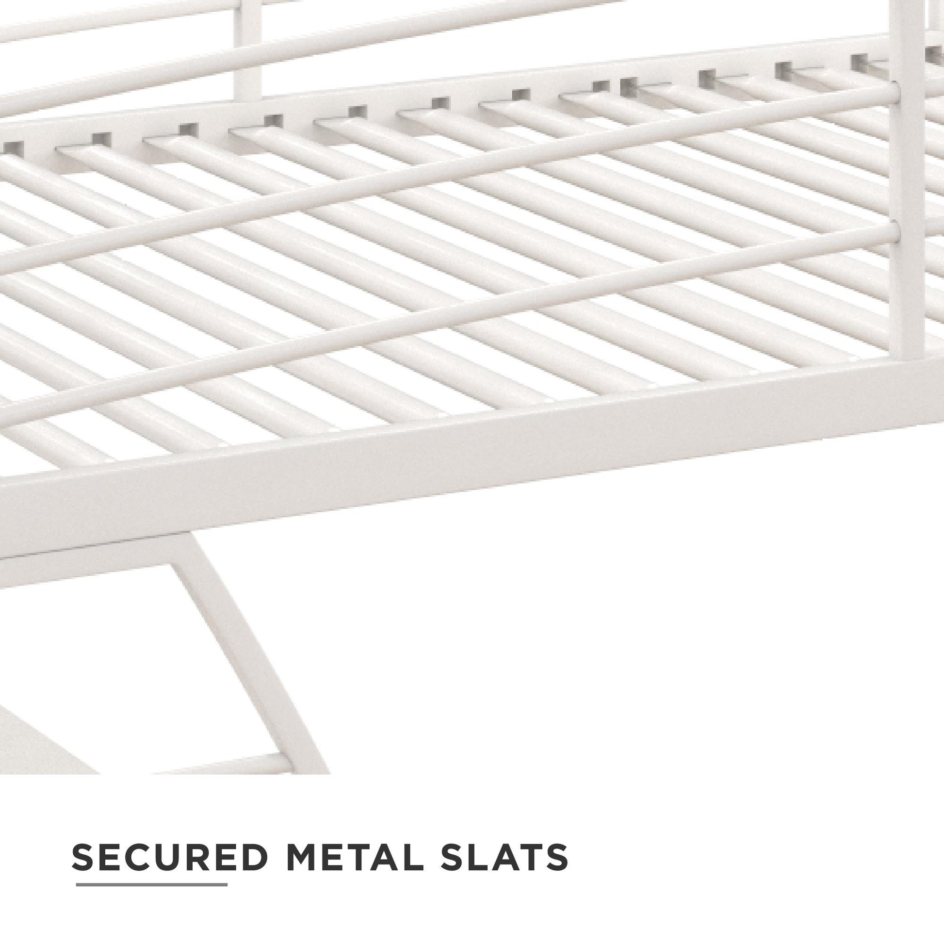 Sage Studio Twin Loft Bed with Integrated Desk and Shelves - White - Twin