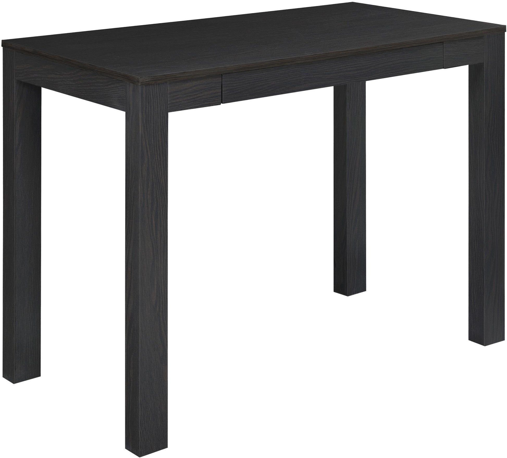 Parsons Minimalistic Desk with Drawer - Espresso