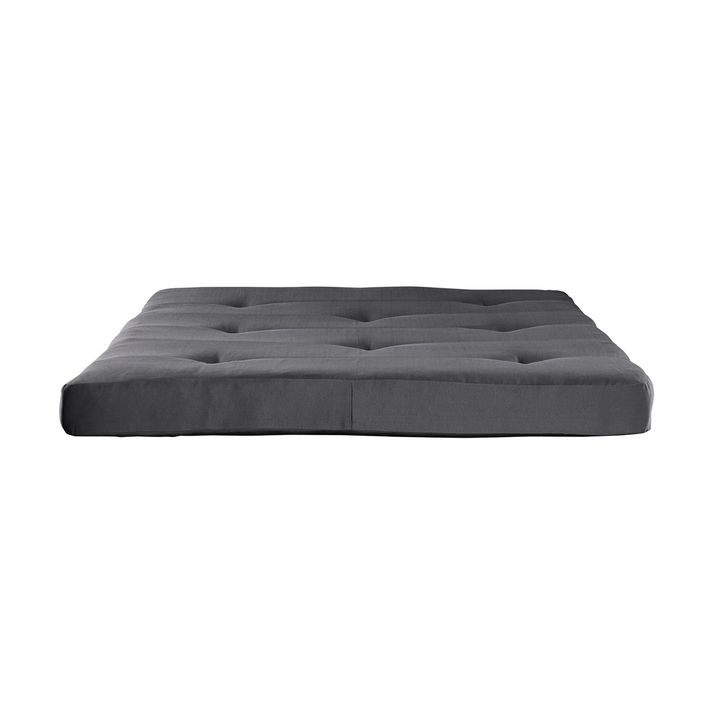 Carson 6 Inch Thermobonded High Density Polyester Fill Futon Mattress - Gray - Full