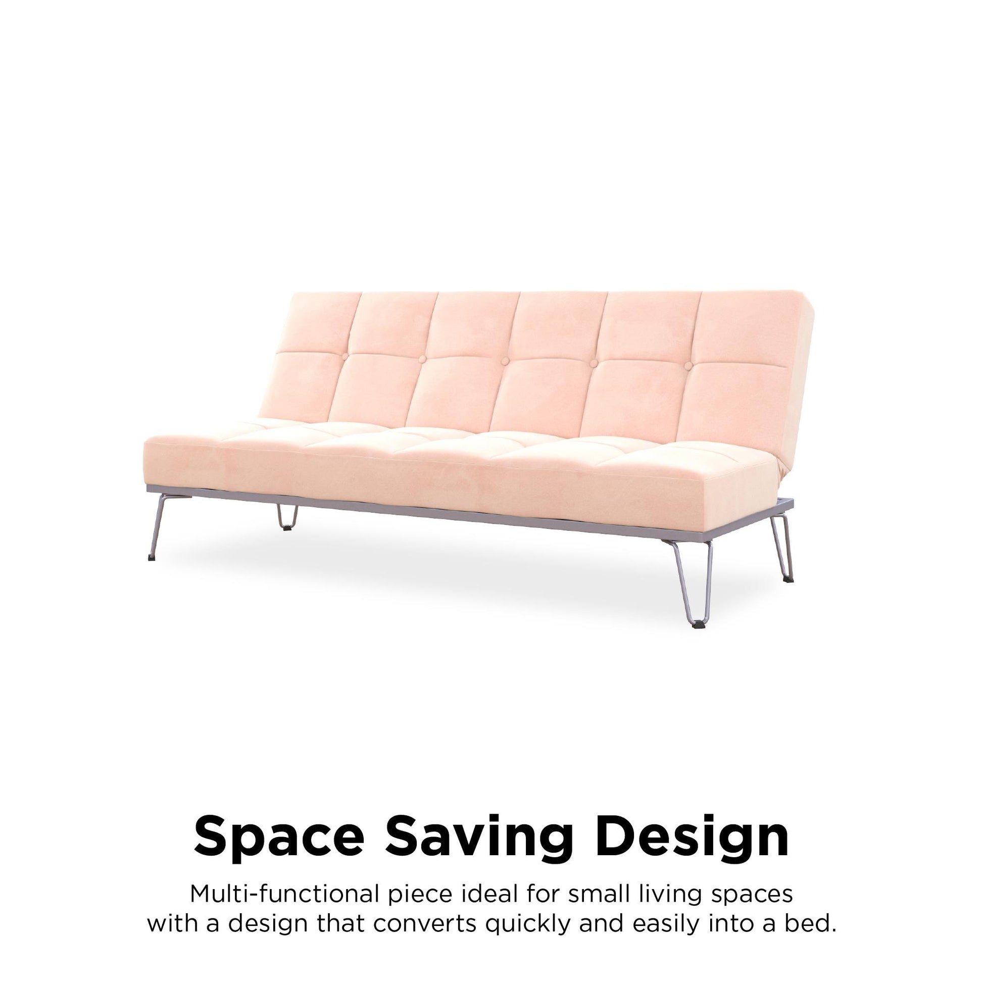 Elle Futon - Pink