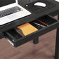 Parsons Minimalistic Desk with Drawer - Black
