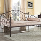 Victoria Metal Daybed with 15 Inch Clearance for Storage - Bronze - Twin
