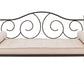 Victoria Metal Daybed with 15 Inch Clearance for Storage - Bronze - Twin