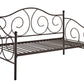 Victoria Metal Daybed with 15 Inch Clearance for Storage - Bronze - Twin