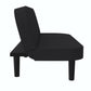 Arthur Multi Purpose Futon with Left Side Mini Holding Tray - Black