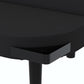 Arthur Multi Purpose Futon with Left Side Mini Holding Tray - Black