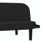 Arthur Multi Purpose Futon with Left Side Mini Holding Tray - Black