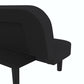 Arthur Multi Purpose Futon with Left Side Mini Holding Tray - Black