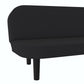 Arthur Multi Purpose Futon with Left Side Mini Holding Tray - Black