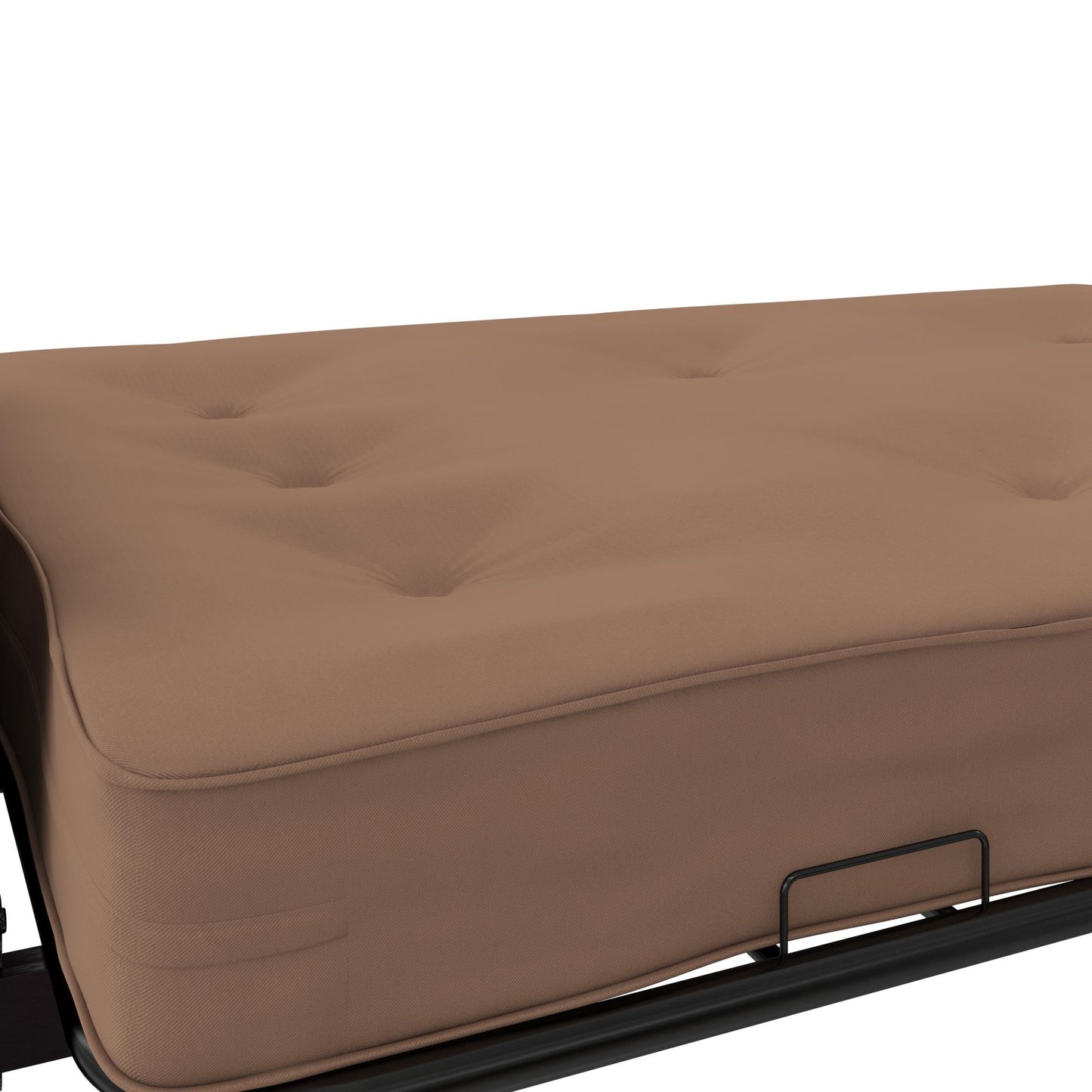 Carson 8 Inch Thermobonded High Density Polyester Fill Futon Mattress - Tan - Full